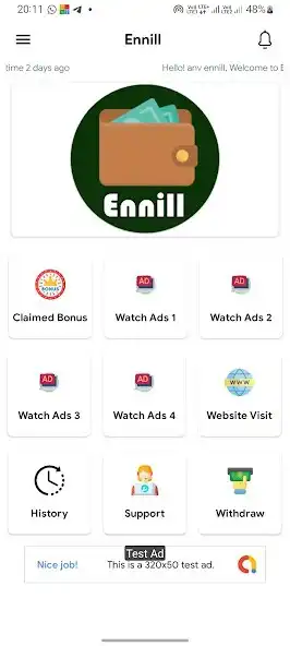 Play Ennill Watch  Earn Real Money  and enjoy Ennill Watch  Earn Real Money with UptoPlay