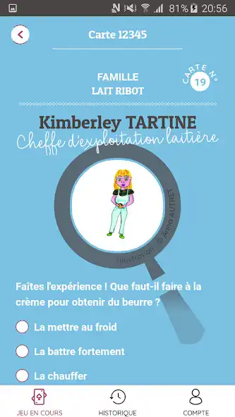 Play Enquête  Recette as an online game Enquête  Recette with UptoPlay