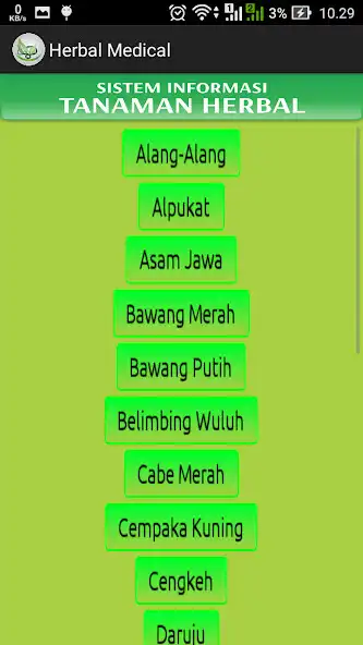 Play Ensiklopedia Tanaman Herbal as an online game Ensiklopedia Tanaman Herbal with UptoPlay