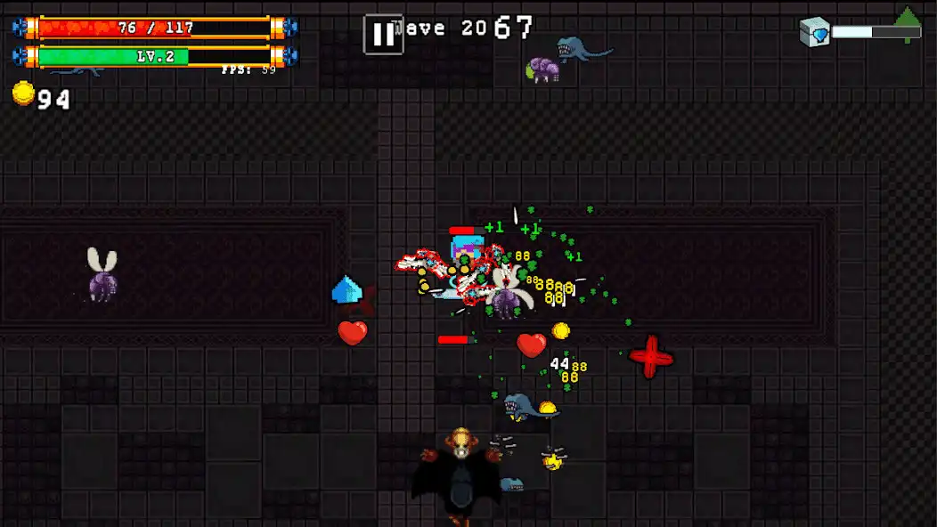 Play Enter Dungeon:Zombie Shoot as an online game Enter Dungeon:Zombie Shoot with UptoPlay
