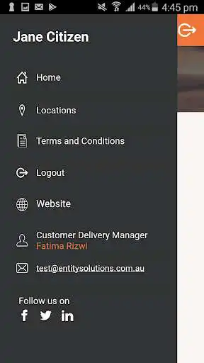 Play APK Entity Mobile  and enjoy Entity Mobile with UptoPlay com.company.EntityAppv1