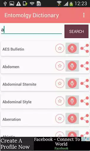 Play Entomology Dictionary Offline Terms Definitions
