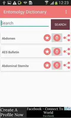 Play Entomology Dictionary Offline Terms Definitions