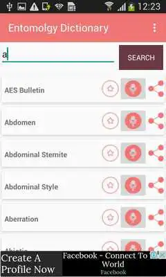 Play Entomology Dictionary Offline Terms Definitions