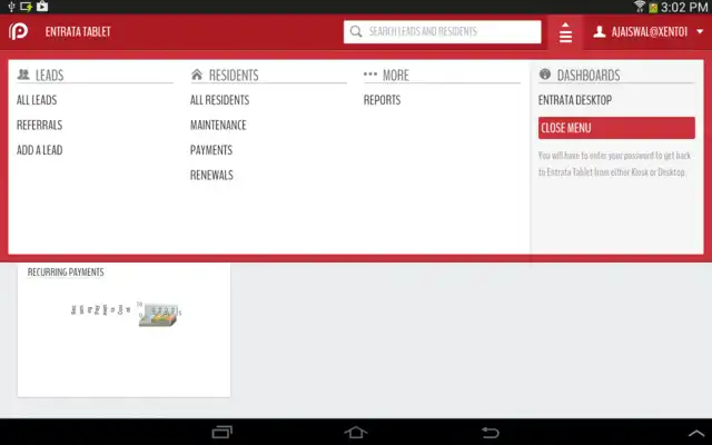 Play Entrata Tablet Play Entrata Tablet