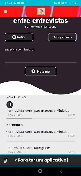 Play Entre entrevistas as an online game Entre entrevistas with UptoPlay