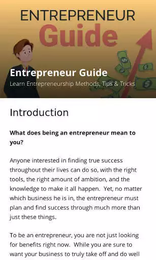 Play Entrepreneur App - Learn Entrepreneurship Guide  and enjoy Entrepreneur App - Learn Entrepreneurship Guide with UptoPlay