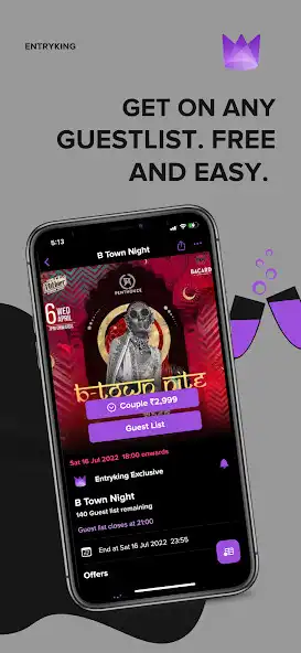 Play Entryking: Guestlist Tickets as an online game online Entryking: Guestlist Tickets with UptoPlay Play Entryking: Guestlist Tickets as an online game Entryking: Guestlist Tickets with UptoPlay