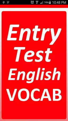 Play Entry Test English VOCAB  and enjoy Entry Test English VOCAB with UptoPlay
