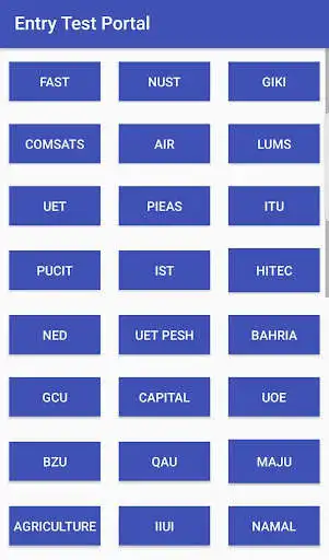 Play Entry Test Portal as an online game online Entry Test Portal with UptoPlay com.myapp.entrytestportal Play Entry Test Portal as an online game Entry Test Portal with UptoPlay