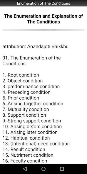 Play Enumeration of The Conditions as an online game Enumeration of The Conditions with UptoPlay