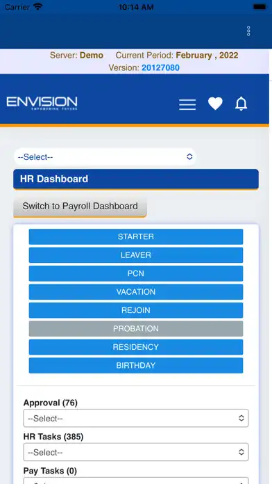 Play Envision - HRMS as an online game Envision - HRMS with UptoPlay