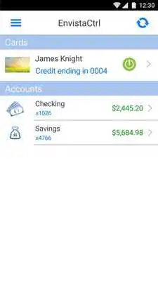 Play Envista Debit Card Control
