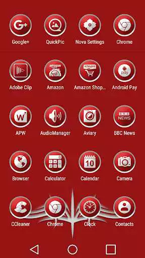 Play Enyo Red - Icon Pack as an online game Enyo Red - Icon Pack with UptoPlay