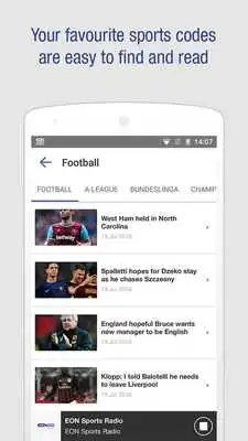 Play EON Sports Radio