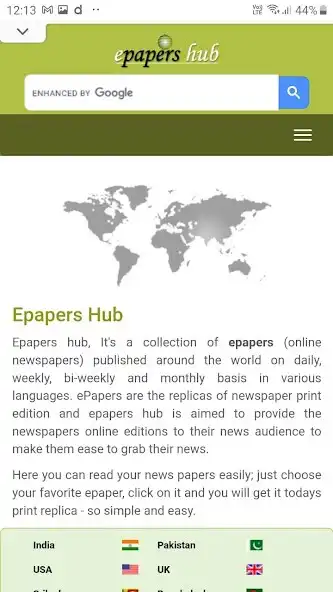 Play Epapers App - World Newspapers as an online game Epapers App - World Newspapers with UptoPlay