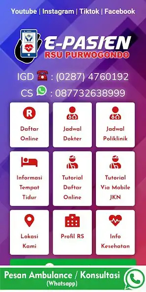 Play E-PASIEN RSU Purwogondo  and enjoy E-PASIEN RSU Purwogondo with UptoPlay