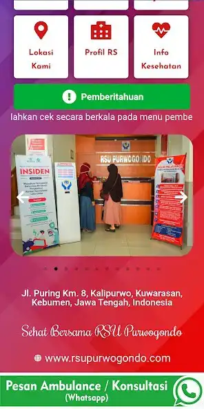Play E-PASIEN RSU Purwogondo as an online game E-PASIEN RSU Purwogondo with UptoPlay
