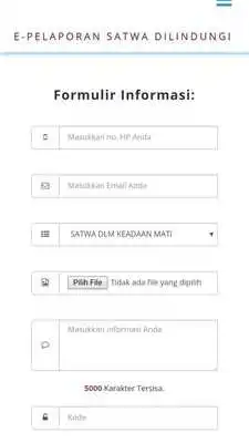 Play e-Pelaporan Satwa Dilindungi