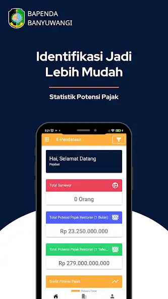 Play E-Pendataan - Bapenda BWI as an online game E-Pendataan - Bapenda BWI with UptoPlay