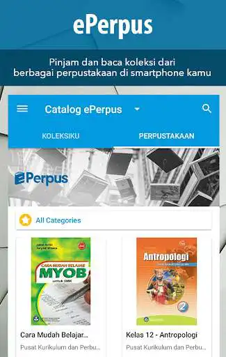 Play ePerpus - Perpustakaan Digital  and enjoy ePerpus - Perpustakaan Digital with UptoPlay