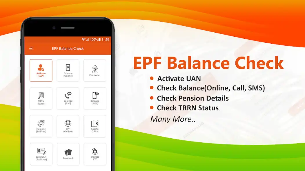 Play EPF Balance Check, PF Balance  and enjoy EPF Balance Check, PF Balance with UptoPlay