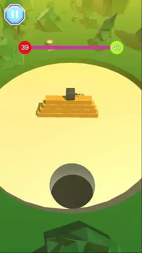Play Epic Black Color Hole Cubes as an online game Epic Black Color Hole Cubes with UptoPlay