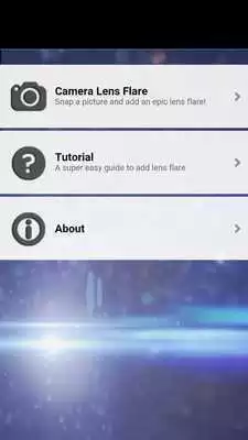 Play Epic Camera Lens Flare Photo Editor