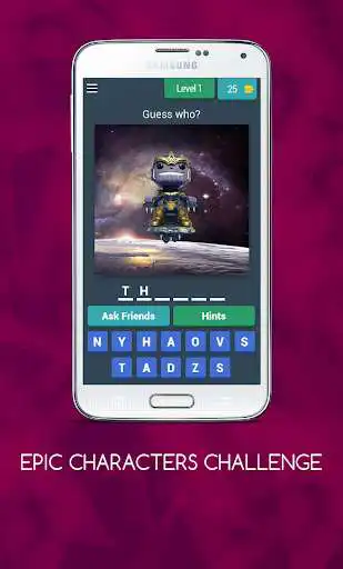 Play EPIC CHARACTERS CHALLENGE QUIZ  and enjoy EPIC CHARACTERS CHALLENGE QUIZ with UptoPlay