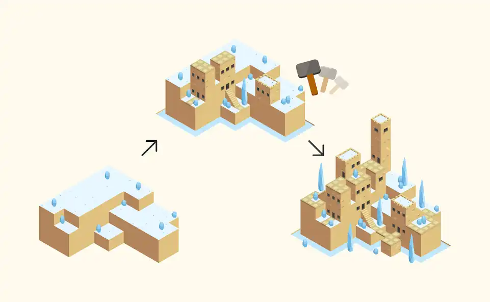 Play Epic Cities: construction idle as an online game Epic Cities: construction idle with UptoPlay