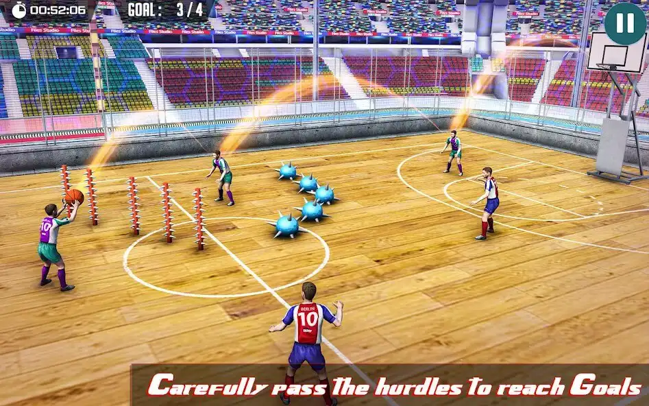 Play Epic Dunk: Basketball 3D as an online game Epic Dunk: Basketball 3D with UptoPlay