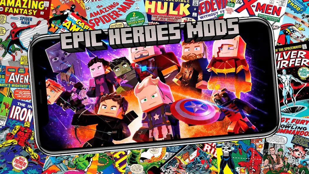 Play Epic Heroes Mods for MCPE  and enjoy Epic Heroes Mods for MCPE with UptoPlay