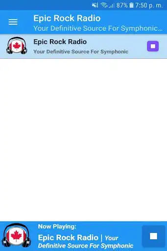 Play Epic Rock Radio App  and enjoy Epic Rock Radio App with UptoPlay