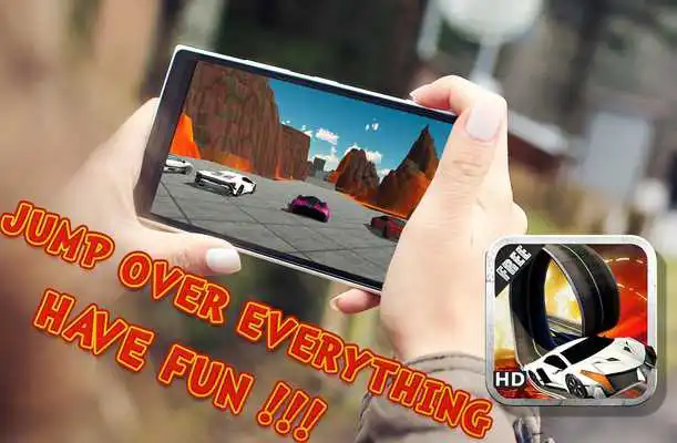 Play Epic Stunt Driver 3D Lava Jump
