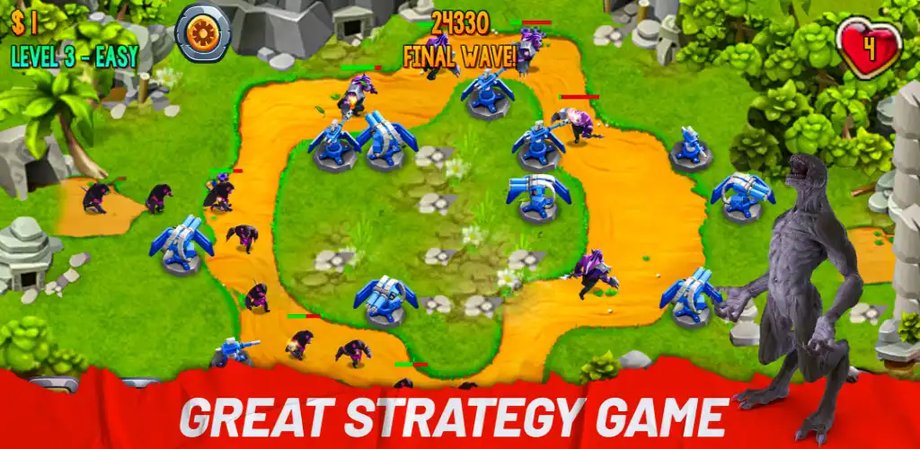Play Epic Tower Defense  and enjoy Epic Tower Defense with UptoPlay