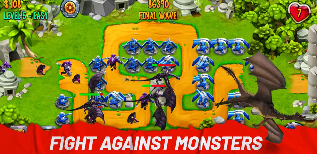 Play Epic Tower Defense as an online game Epic Tower Defense with UptoPlay