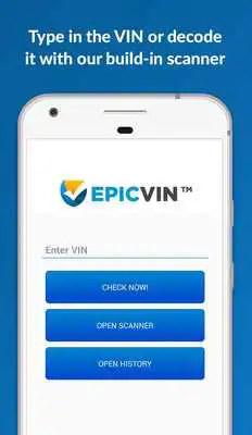 Play Epicvin VIN decoder  history