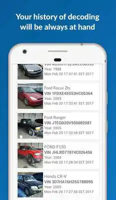 Play Epicvin VIN decoder  history