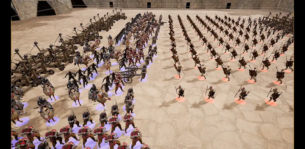 Play Epic Warfare : Battle Simulator as an online game Epic Warfare : Battle Simulator with UptoPlay