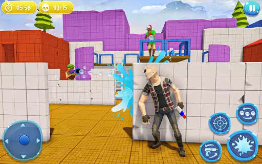 Play Epic Water Gun - Summer Battle as an online game Epic Water Gun - Summer Battle with UptoPlay