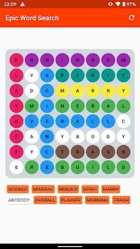 Play Epic! Word Search as an online game Epic! Word Search with UptoPlay