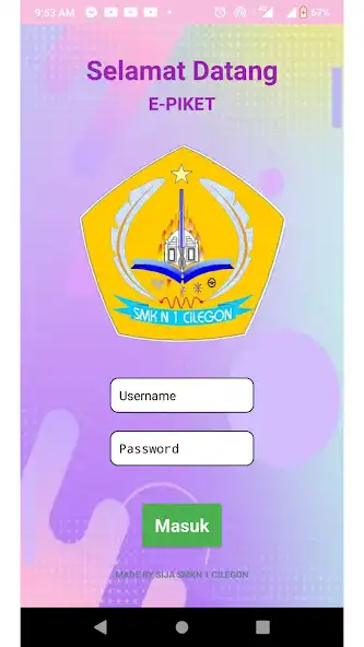 Play E-Piket SMKN 1 Cilegon  and enjoy E-Piket SMKN 1 Cilegon with UptoPlay