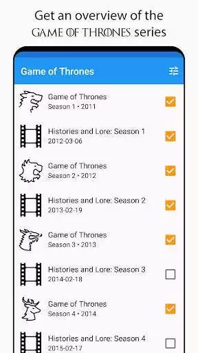 Play Episode Guide for Game of Thrones  and enjoy Episode Guide for Game of Thrones with UptoPlay