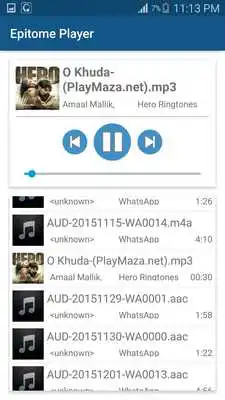 Play Epitome Music Player Play Epitome Music Player
