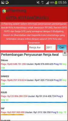 Play e-Planning Kota Kotamobagu