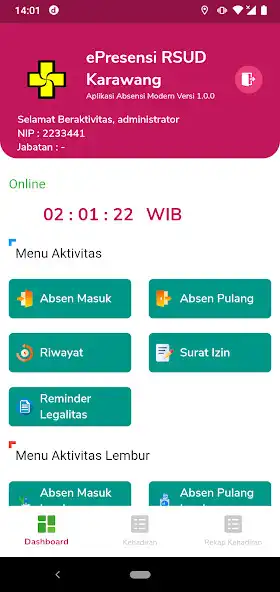 Play ePresensi RSUD Karawang as an online game ePresensi RSUD Karawang with UptoPlay