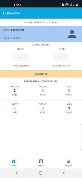 Play E-Presensi SMAN 1 Parigi as an online game E-Presensi SMAN 1 Parigi with UptoPlay