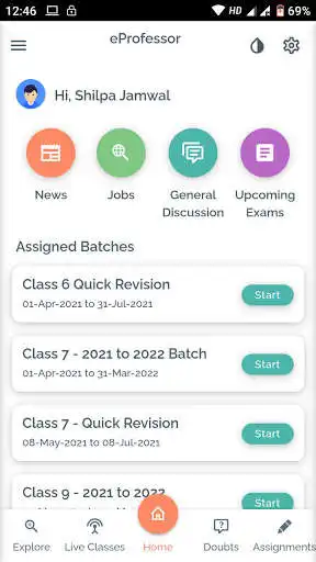 Play e-Professor as an online game e-Professor with UptoPlay