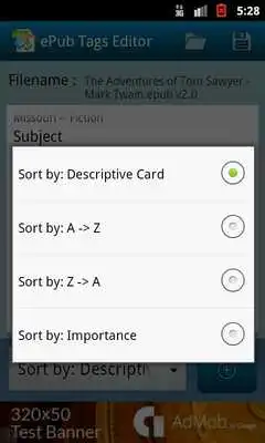 Play ePub Tags Editor