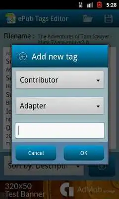 Play ePub Tags Editor